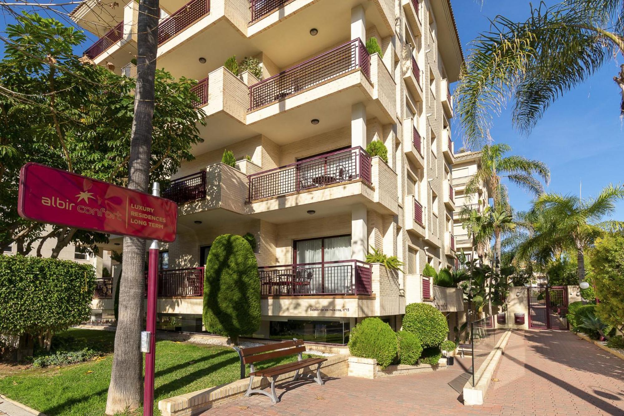 Apartamentos Albir Confort 1 Dormitorio البير المظهر الخارجي الصورة